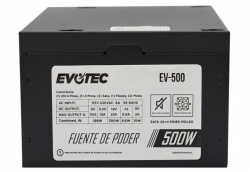 Fuente de Poder EVOTEC EV-500 - EV-500