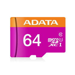 Memoria Micro SD ADATA UHS-I U1 - AUSDX64GUICL10-RA1